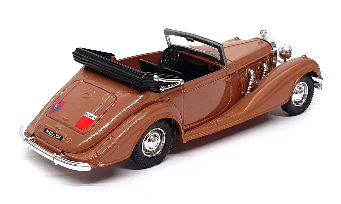 Solido 1/43 Scale 4595/08 Mercedes Benz 540K German Military Government - Brown