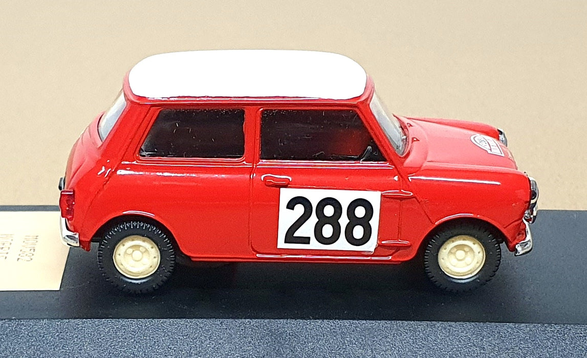 Vitesse 1/43 Scale 582.2 - Morris Mini Cooper #288 Monte Carlo Rally 1963