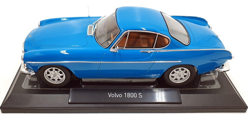Norev 1/18 Scale Diecast 188702 - Volvo 1800 S 1969 - Medium Blue