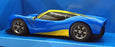 Scalextric 1/32 Scale Slot Car C4141 - Scalextric Rasio C-20 - Blue/Yellow