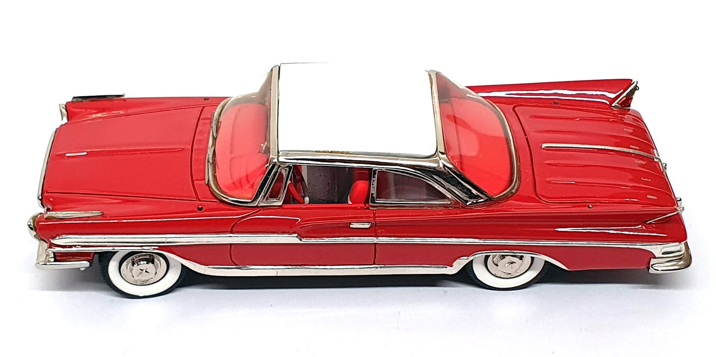 Conquest Models 1/43 Scale CON63 - 1961 Desoto 2Dr Hardtop - Majestic Red/White