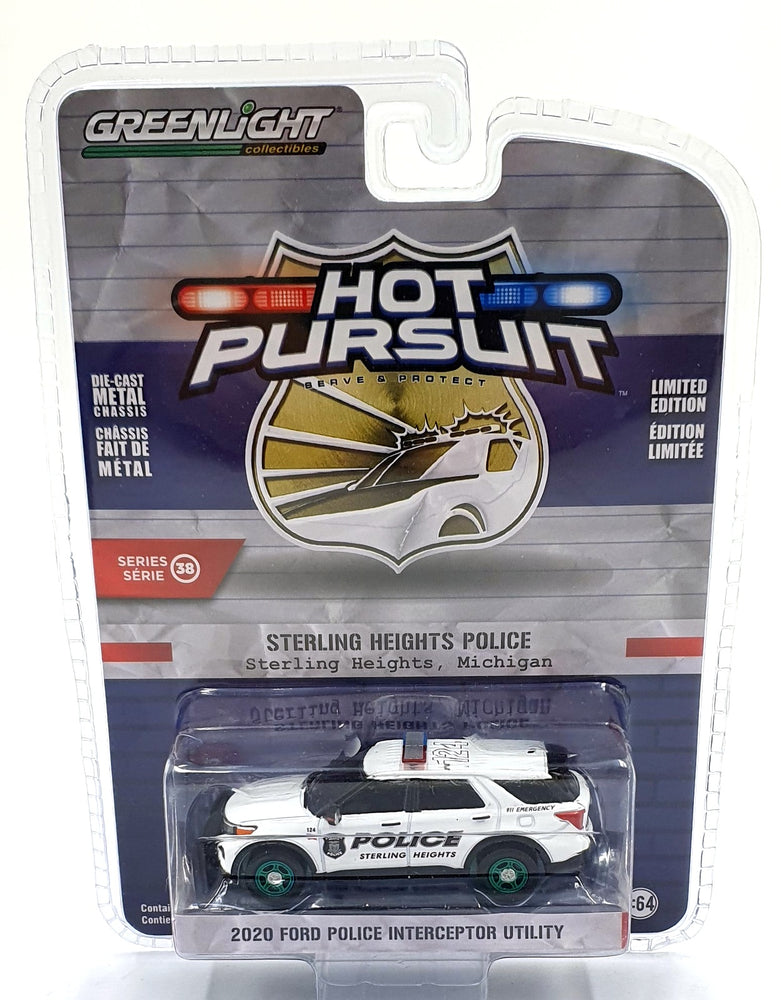 Greenlight 1/64 Scale 42960-E - 2020 Ford Police Interceptor Utility