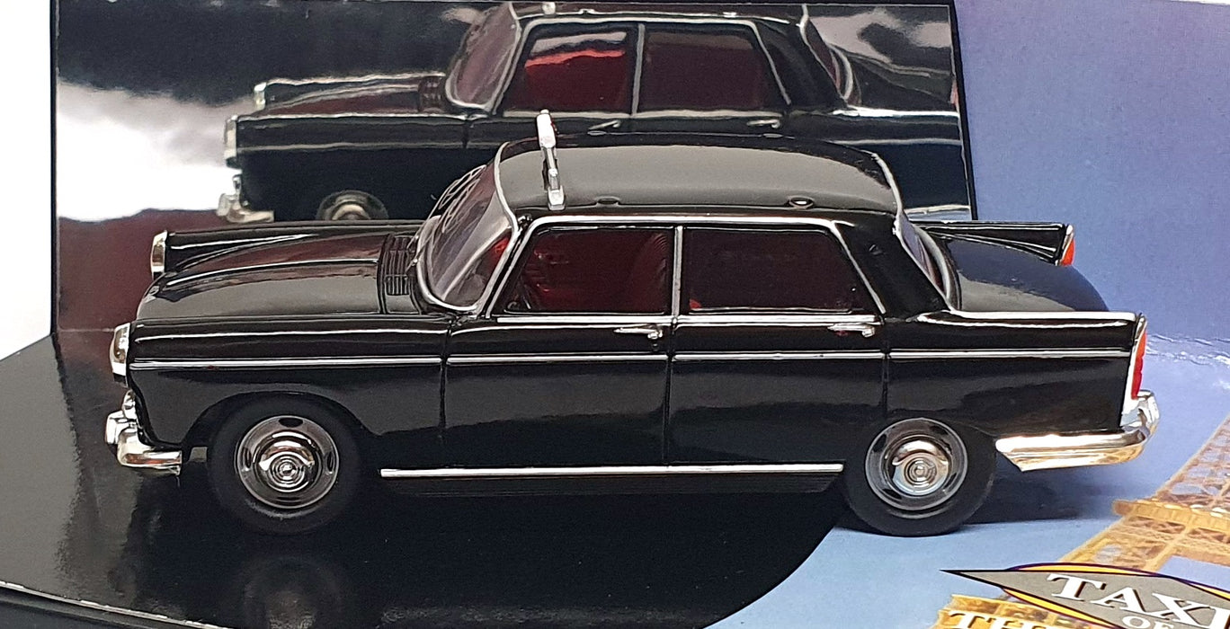 City Models 1/43 Scale Diecast CT012B - Peugeot 404 Paris Taxi - Black