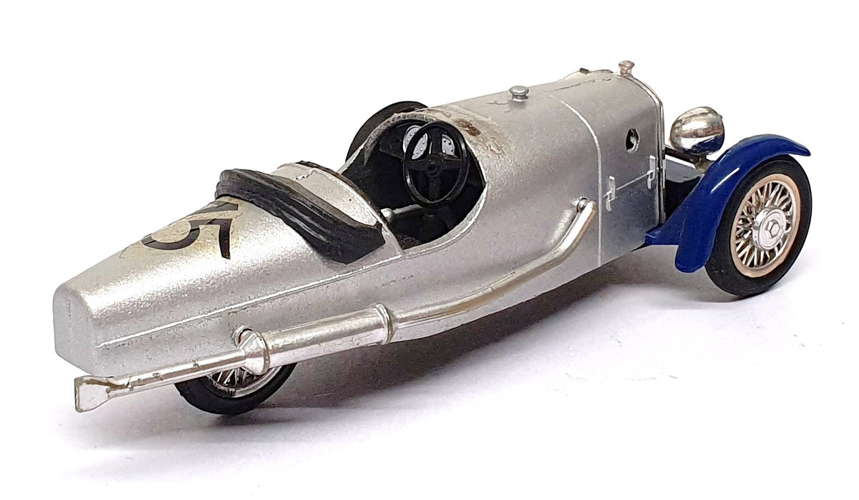 Brumm 1/43 Scale Diecast R7 - 1922 Sanford Cyclecar #15 - Silver/Blue