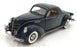 Precision 100 1/18 Scale Diecast 32890M - 1937 Lincoln Zephyr - Dark Blue