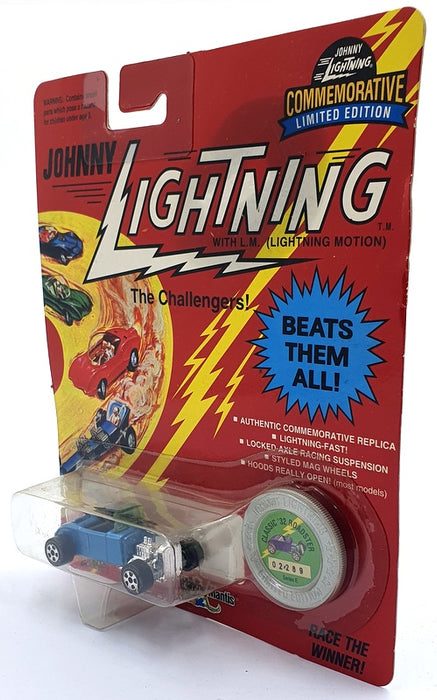 Johnny Lightning 1/64 Scale 100-150 - The Challengers Classic '32 Roadster Blue