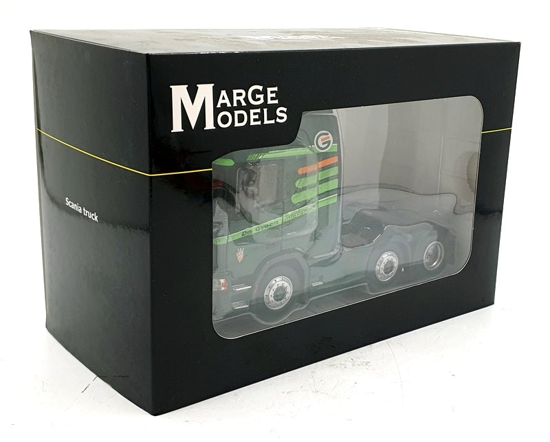Marge Models 1/32 Scale 2015-05-01 - Scania R500 6x2 Truck - Dark Green