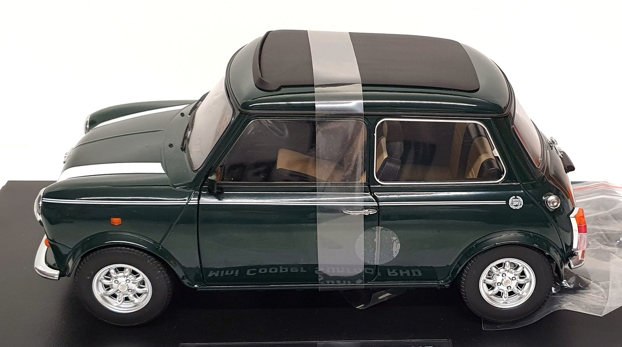 KK Scale 1/12 Scale KKDC120071R - Mini Cooper Sunroof RHD - Green/Black Roof