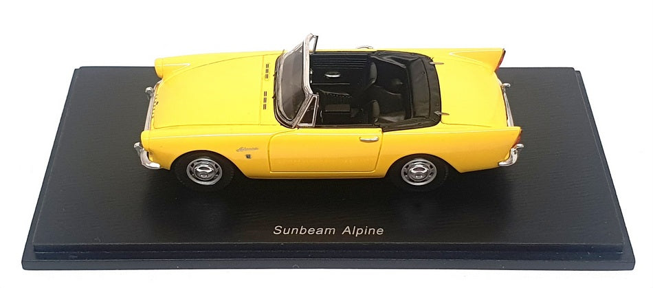 Spark Model 1/43 Scale Resin S4945 - Sunbeam Alpine - Yellow