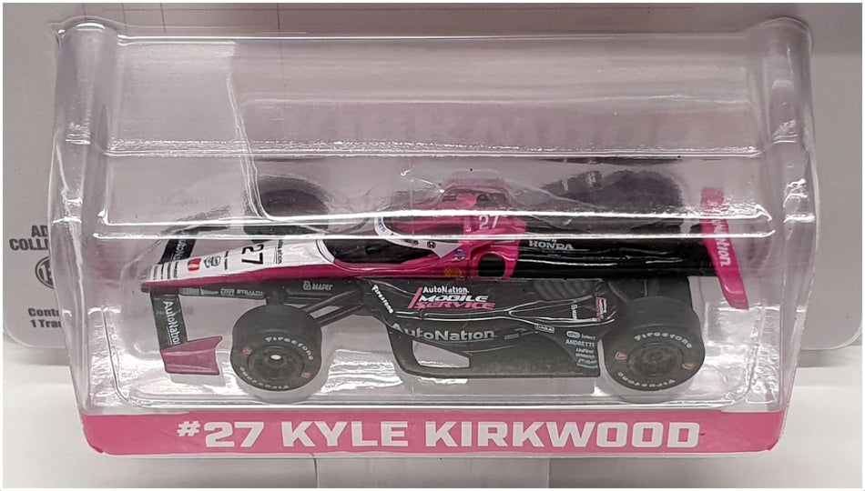 Greenlight 1/64 Scale 11591 - NTT Indycar Series #27 K. Kirkwood - Black/Pink
