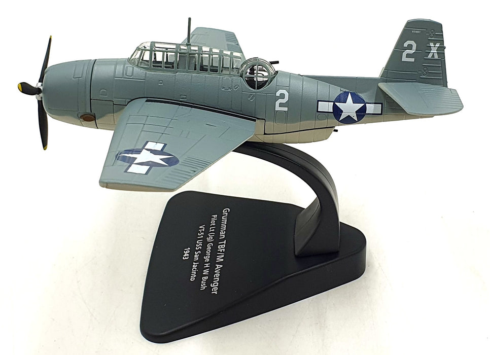 Oxford 1/72 Scale Aircraft AC046 - Avenger GHW Bush VT51 USS Jacinto 1943
