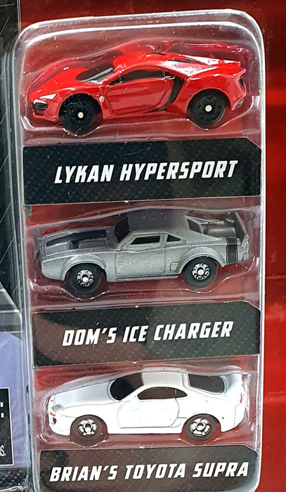 Jada Approx 4cms long 32482 3 Piece Set Lykan Hypersport Charger Toyota F&F