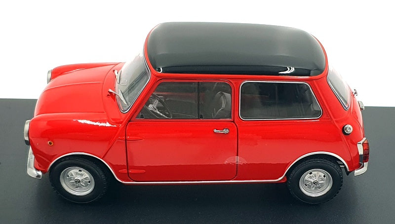 Mitica 1/18 Scale 205004-D - 1968 Innocenti Mini Cooper MK2 - Red/Black