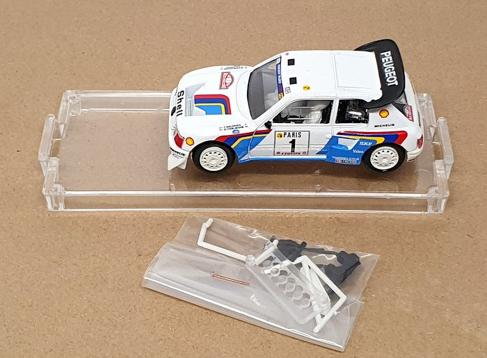 Vitesse 1/43 Scale 302 - Peugeot 205 Turbo Evo 2 #1 Monte Carlo Rally 1986