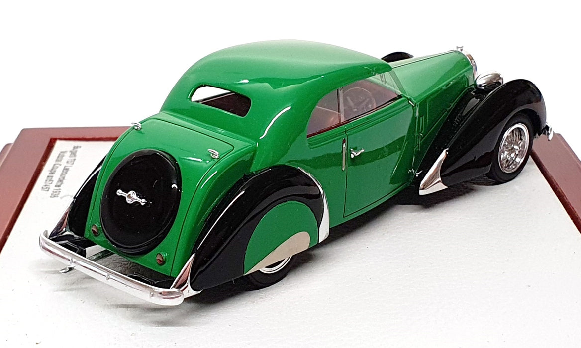 Chromes Ilario 1/43 Scale Chro040 - 1936 Bugatti T57 Labourdette Vutotal Coupe