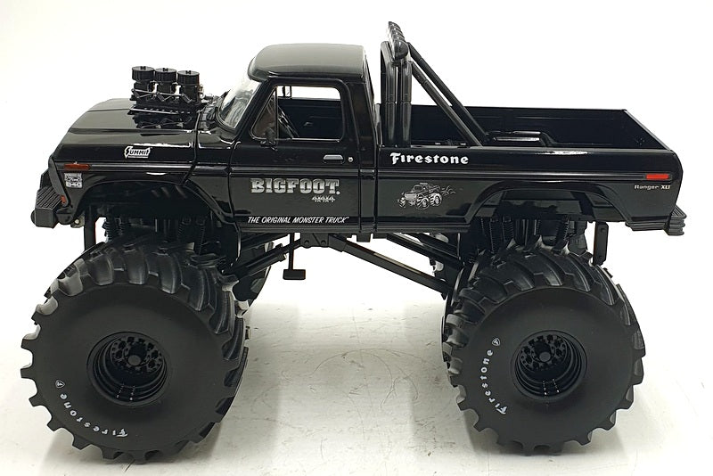 Greenlight 1/18 Scale 13650 '74 Bigfoot Ford F-250 Monster Truck 66" Tyres Black