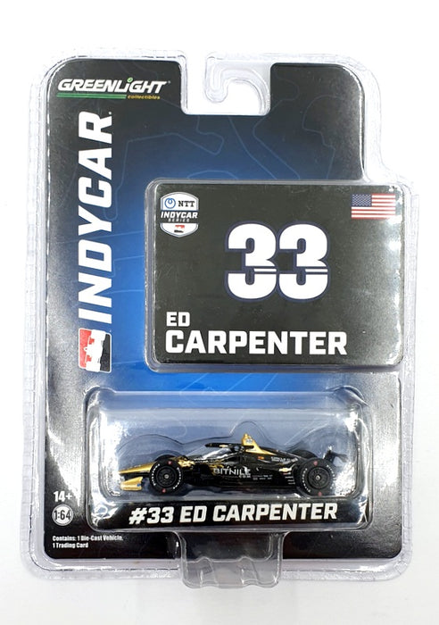 Greenlight 1/64 Scale 11573 NTT Indycar Series #33 E. Carpenter - Blue