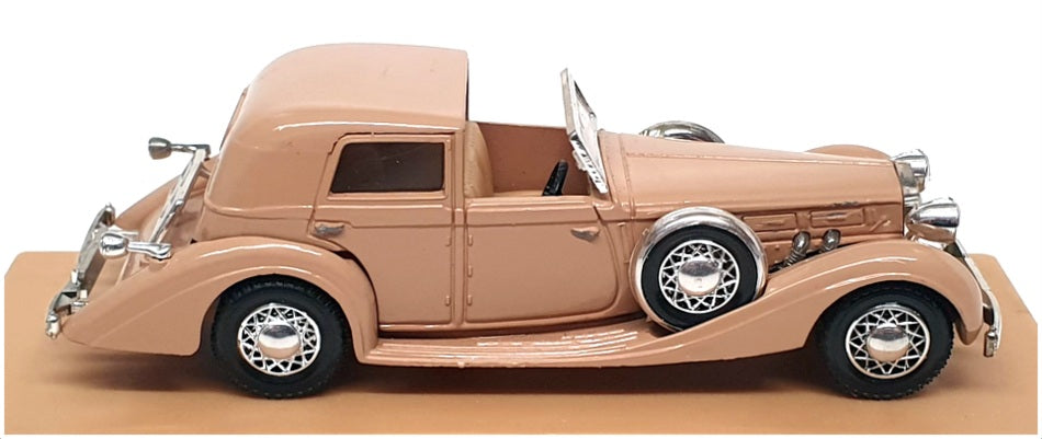 Solido 1/43 Scale 1151 - 1939 Delage D8 120 Coupe De Ville - Brown