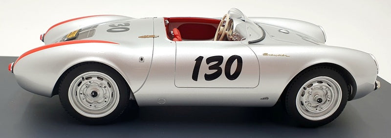 Spark 1/12 Scale 45 004 7800 - Porsche 550 Spyder 1955 #130 - Silver