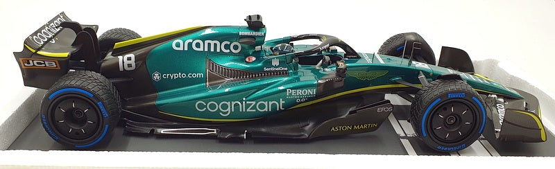Minichamps 1/18 Scale 117 220118 Aston Martin F1 AMR22 Stroll Monaco 2022