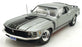 Acme 1/18 Scale Diecast A1801893 - 1970 Ford Mustang Boss 302 -Silver