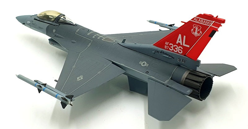 JC Wings 1/72 Scale JCW-72-F16-009 USAF F-16C Fighting Falcon 100th FS Alabama