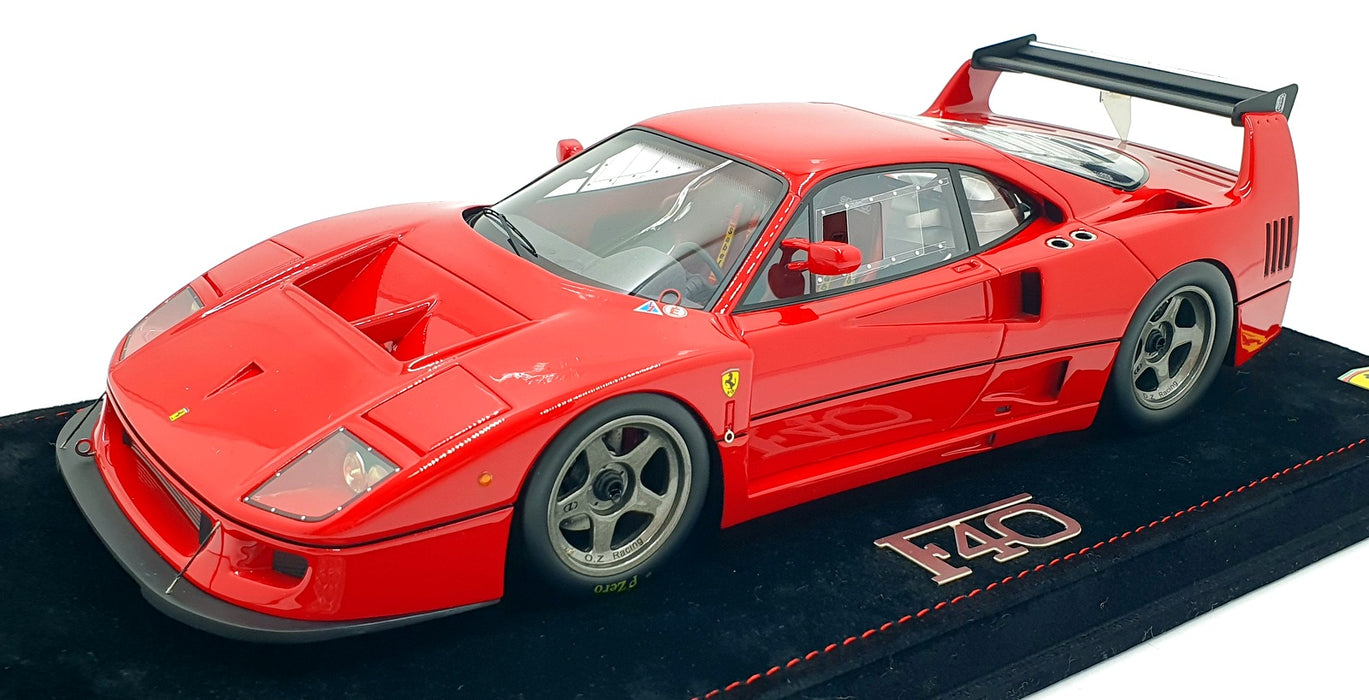 BBR 1/18 Scale Resin P18139AV - Ferrari F40 LM Press Version 1990 - Red