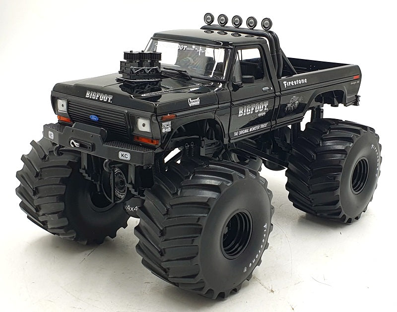 Greenlight 1/18 Scale 13650 '74 Bigfoot Ford F-250 Monster Truck 66" Tyres Black