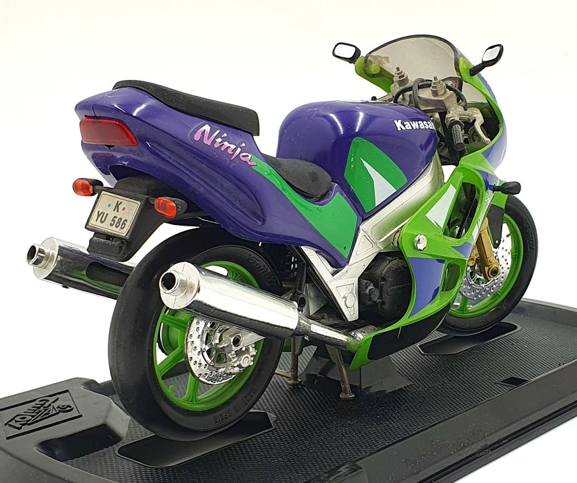 Guiloy 1/10 Scale 13673 - Original Miniatures Kawasaki ZX6R Motorcycle - Green