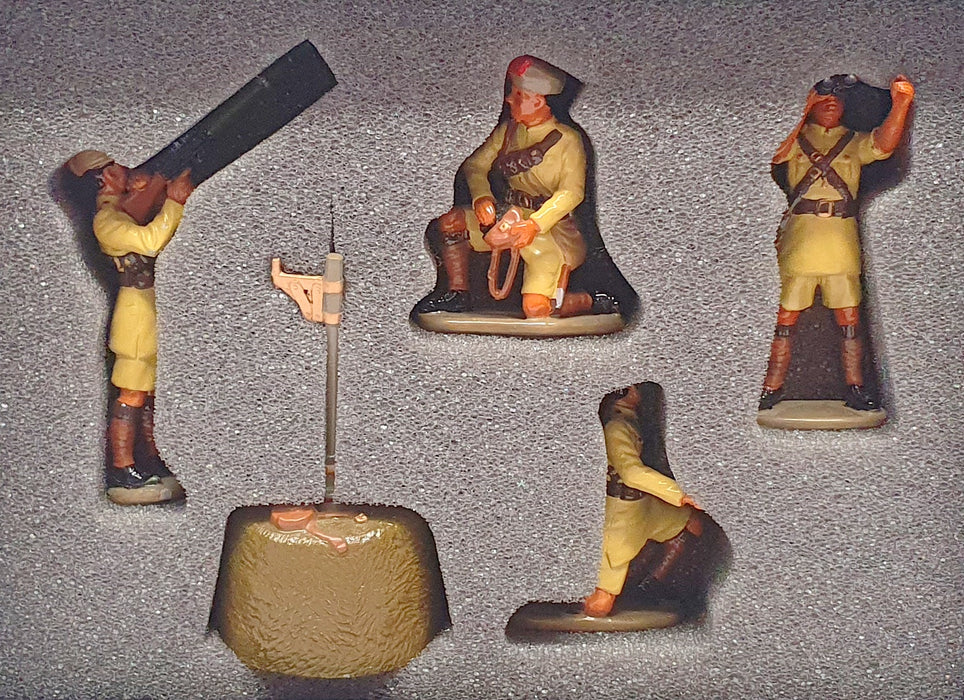 Charles Biggs 60mm Metal Soldiers 9910 - Indian Lewis Gun Section (JAT) 1914-18