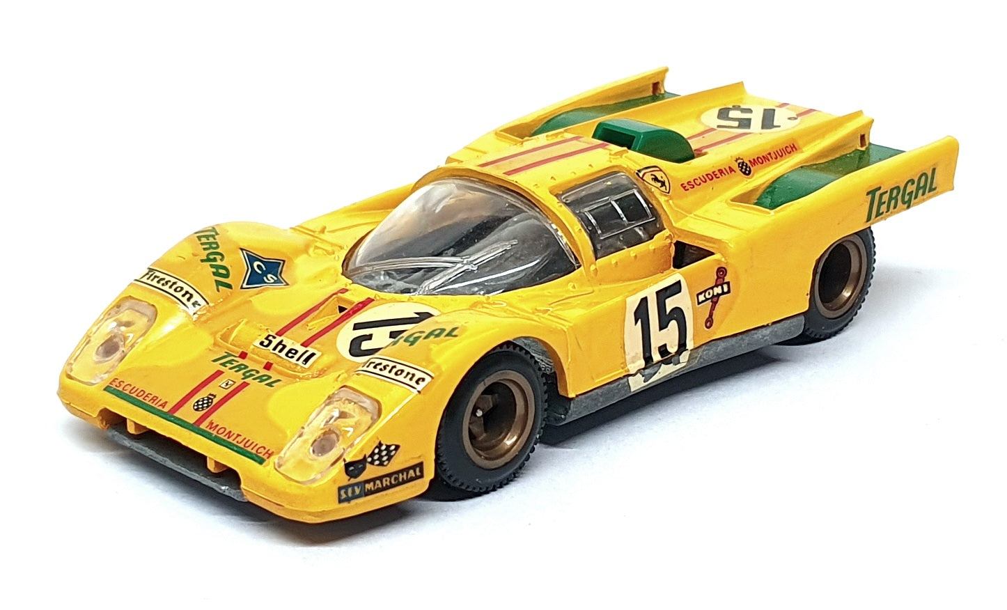 Super Champion 1/43 Scale SC62 - Ferrari 512M Montjuich #15 Le Mans 1971