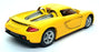 Kinsmart 1/32 Scale Pull Back & Go TY1239 - Porsche Carrera - Yellow/Brown