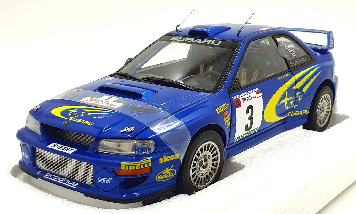 Sun Star 1/18 Diecast 5751 - Subaru Imprezza S6 WRC'00 #3 1st TAP Rally ...