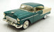 Ertl 1/18 Scale Diecast 171225B - 1955 Chevrolet Bel Air - Green/Cream