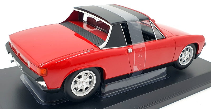 Norev 1/18 Scale Diecast 187690 - VW Porsche 914 1.7 1972 - Red