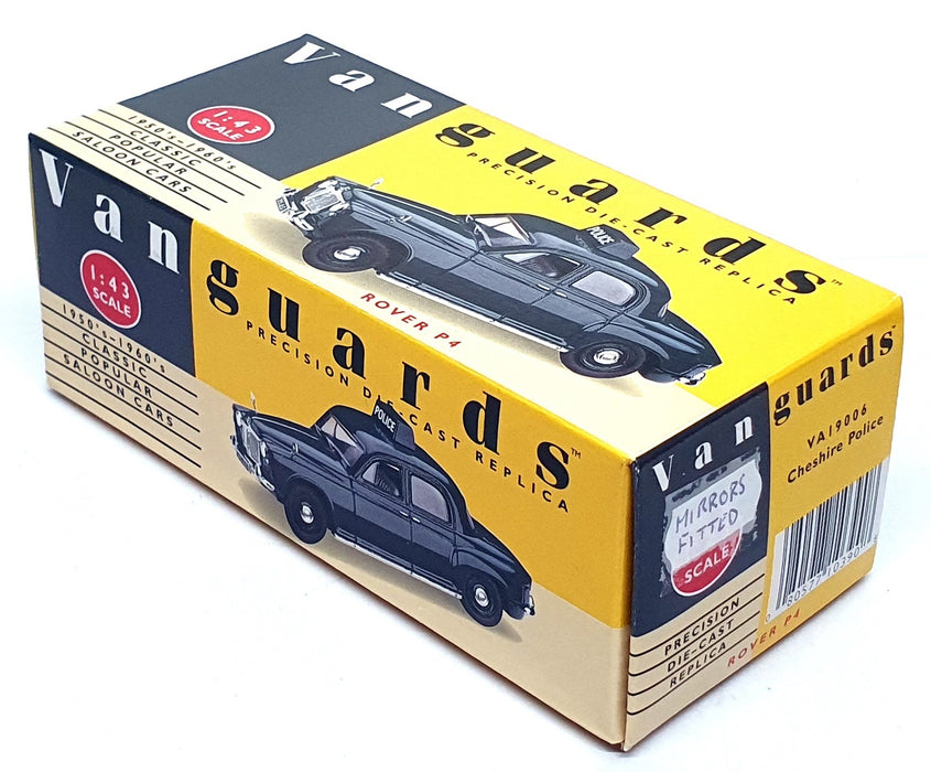 Vanguards 1/43 Scale VA19006 - Rover P4 Cheshire Police - Green