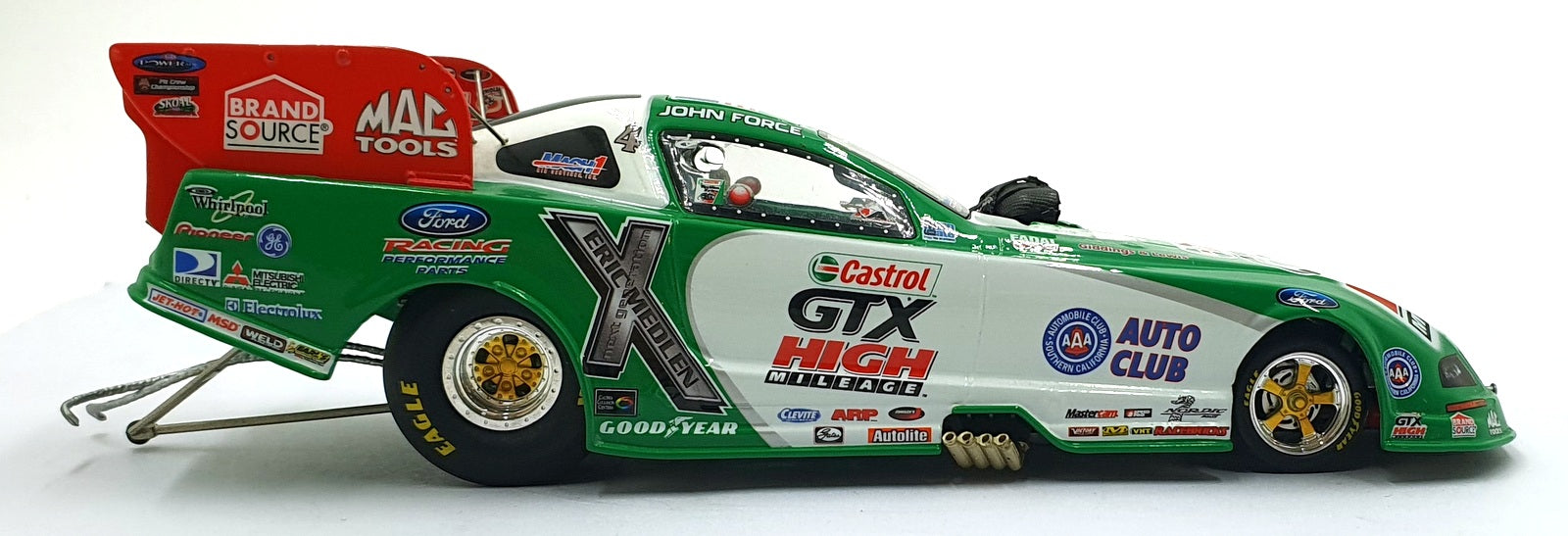 Motorsports Authentics 1/24 Scale AJF7821CSJF - 2007 Mustang Funny Car - Force