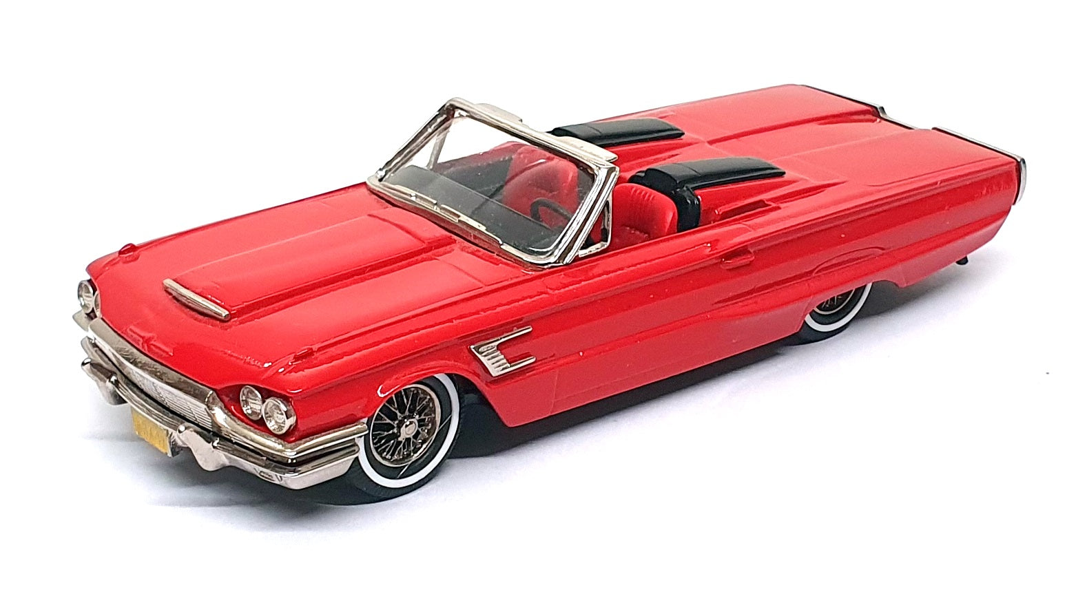 Brooklin Models 1/43 Scale BRK47 - 1965 Ford Thunderbird Convertible - Red