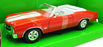 Welly NEX 1/24 Scale 22089W - 1971 Chevrolet Chevelle SS 454 - Orange/Red