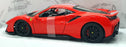 Burago 1/24 Scale Model Car 18-26026 - Ferrari 488 Pista - Red