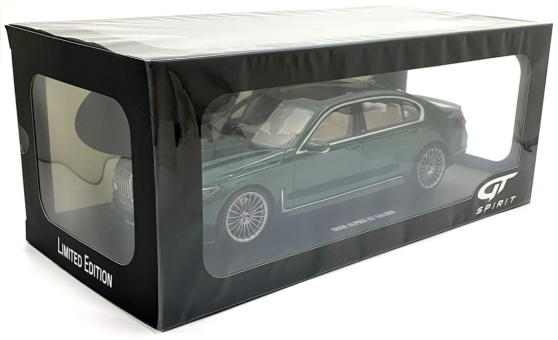 GT Spirit 1/18 Scale Resin GT942 - BMW Alpina B7 Saloon - Met Green