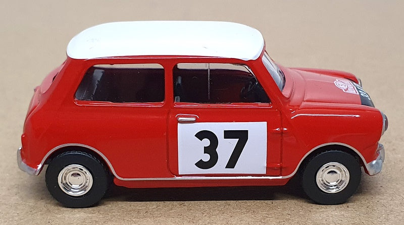 Norev 1/64 Scale 319251 - Mini Cooper #37 Monte Carlo 1964 - Red/White
