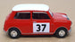 Norev 1/64 Scale 319251 - Mini Cooper #37 Monte Carlo 1964 - Red/White