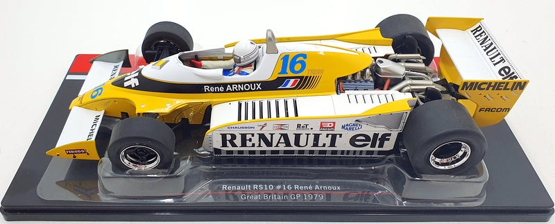 Model Car Group 1/18 Scale MCG18617F Renault RS10 #16 1979 F1 R.Arnoux