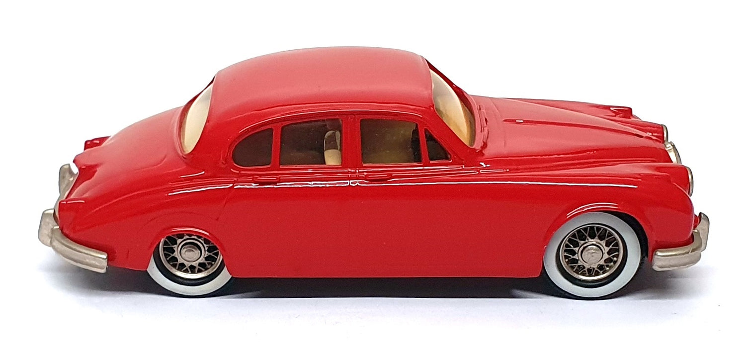 Classic 43 1/43 Scale 1001 - 1959-1967 Jaguar Mk2 Saloon Export Spec - Red
