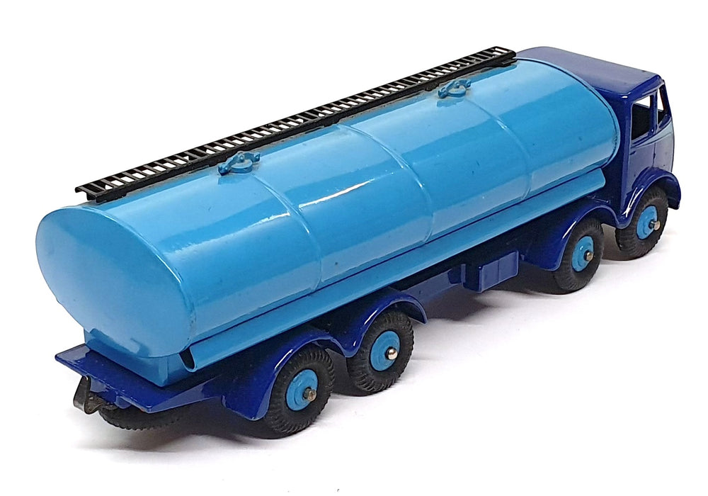 Dinky Supertoys Original Diecast 504 - Foden 14 Ton Tanker - Blue/Lt. Blue