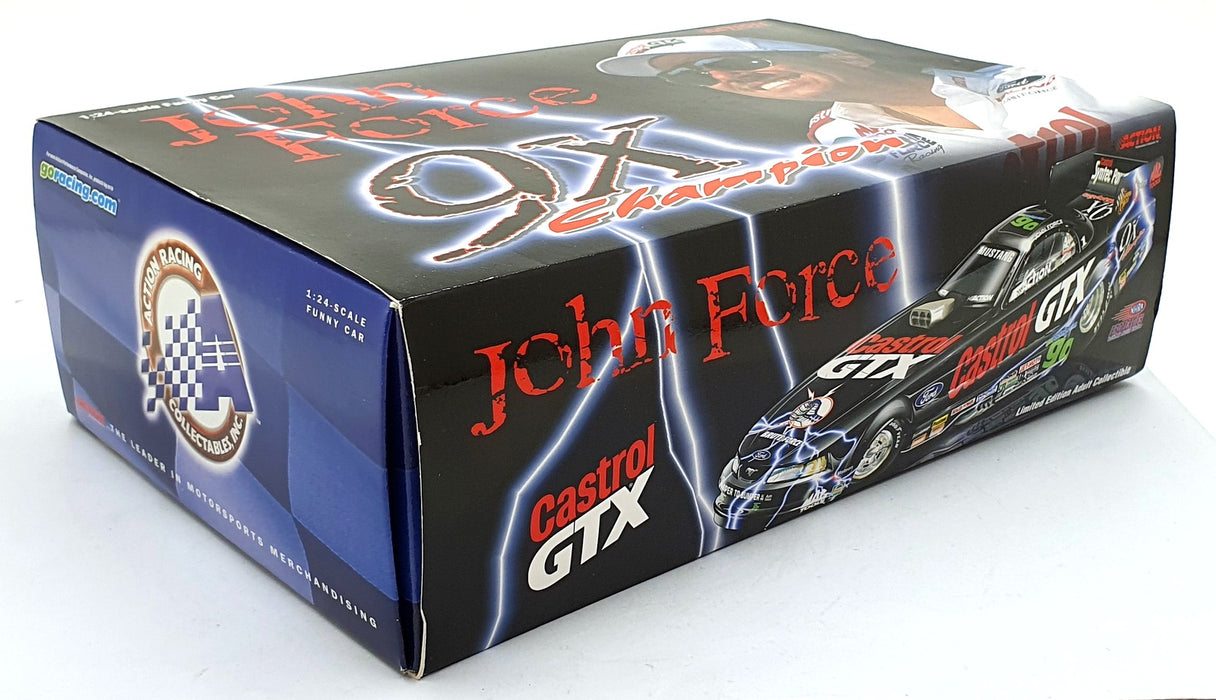 Action 1/24 Scale 100048 Ford Mustang Funny Car Dragster 2000 9x Champion Force