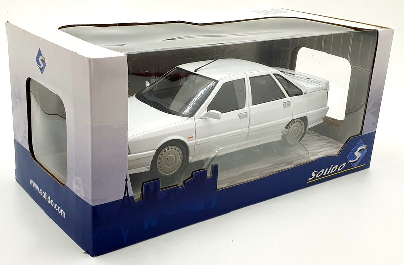 Solido 1/18 Scale Diecast S1807705 Renault 21 Turbo MK1 1988 - White