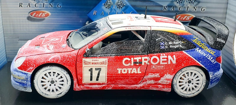 Solido 1/18 Scale 9021.04 Citroen Xsara WRC Rally Monte Carlo C.Mcrae 2003