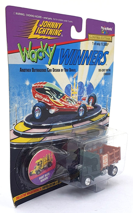 Johnny Lightning 1/64 Scale 301-03 Wacky Winners Root Beer Wagon Green